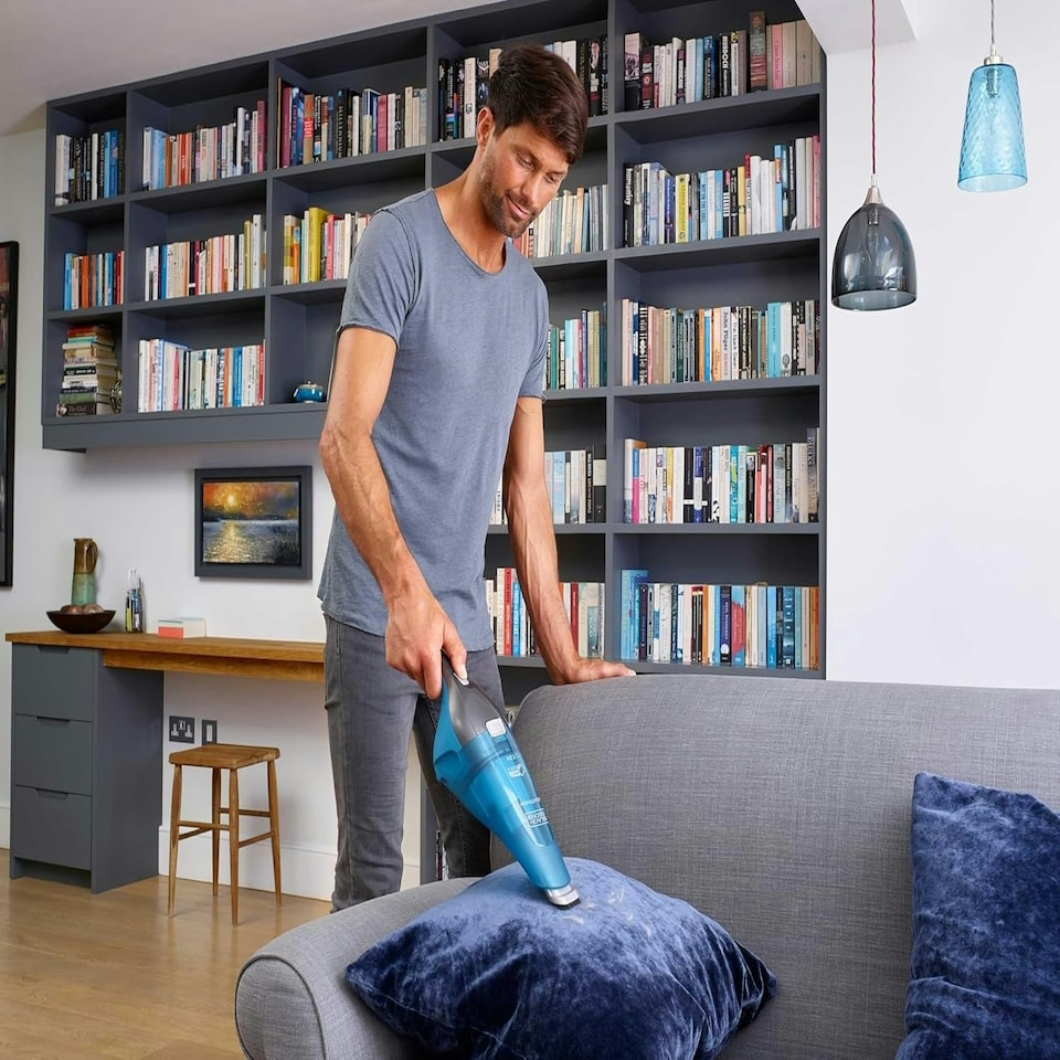 image 1 of Black & Decker Vacuum Cleaner, Cordless Wet & Dry Dustbuster, WDC215WA