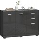 image 1 of HOMCOM Modern Sideboard Kitchen Storage Cabinet