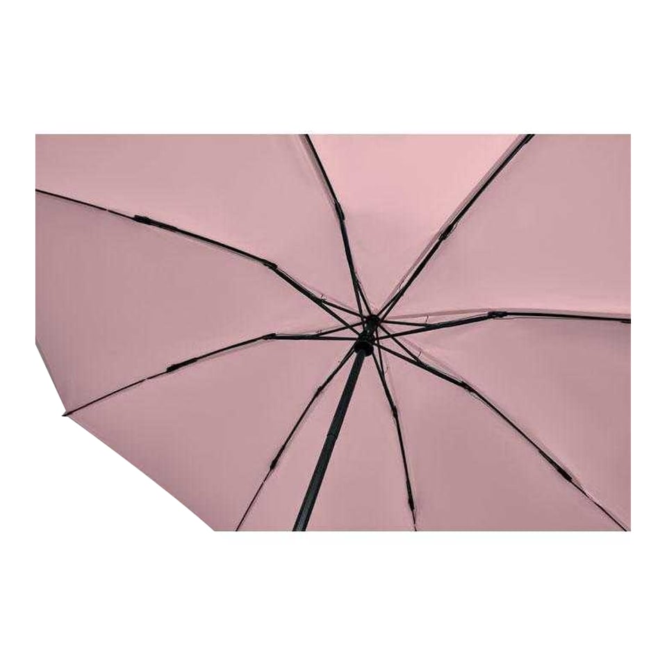 image 1 of MidOcean Agumbe Windproof Folding Umbrella | Pink | Baby Pink | One Size | 1