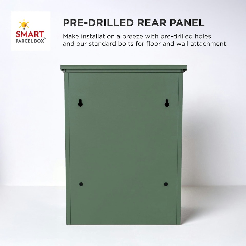 image 1 of SMART PARCEL BOX® Medium Front Access Green
