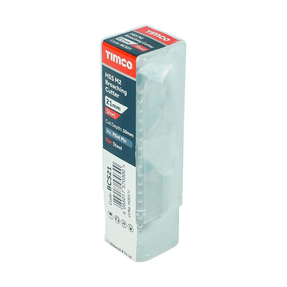 image 1 of Timco - Broaching Cutter - Short (Size 21 x 30 - 1 Each)