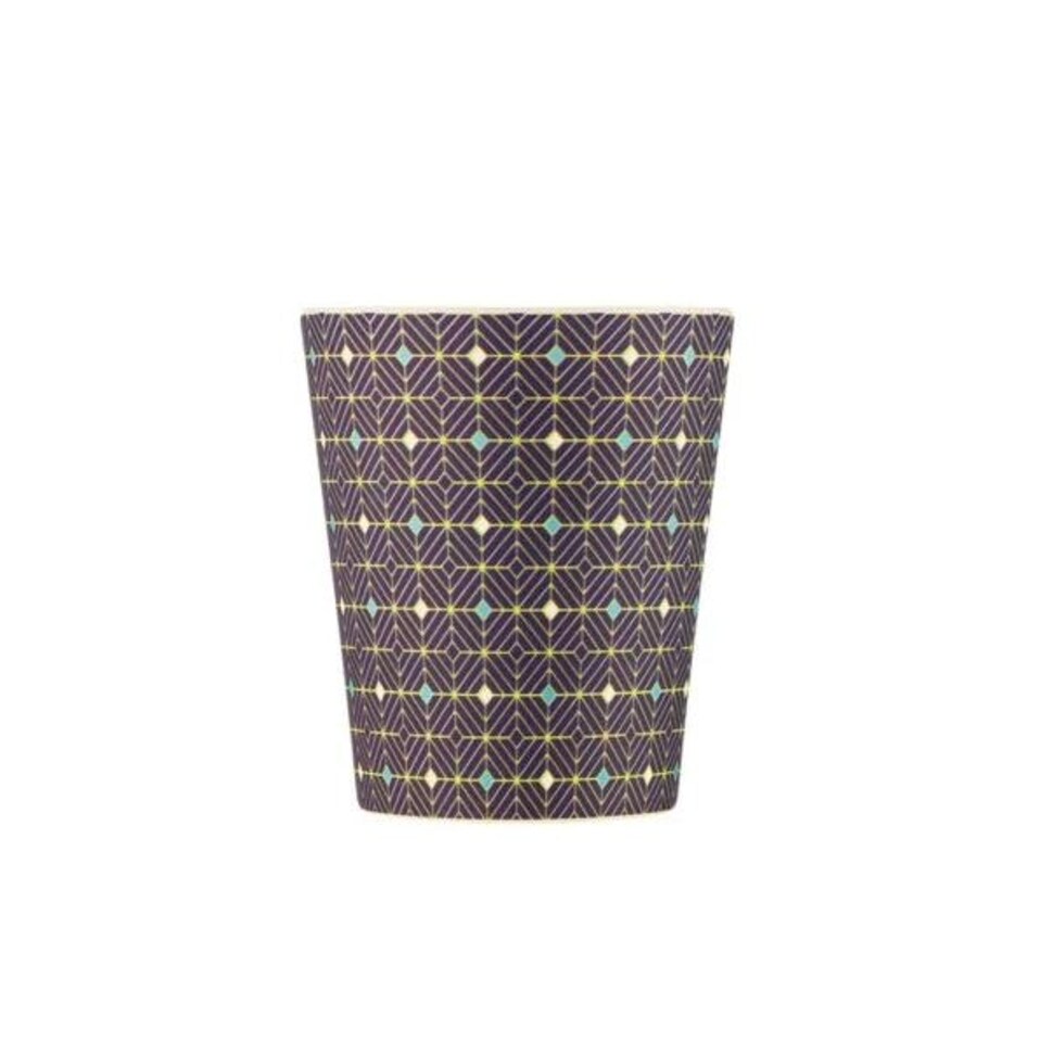 image 1 of Ecoffee Cup 8oz 240ml Reusable Eco-Friendly 100% Plant Based Coffee Cup with Silicone Lid & Sleeve - Melamine Free Travel Mug | Multi | Alhambra | 1