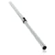 image 2 of SPARES2GO Vacuum Cleaner Adjustable Telescopic Tube Extension Rod Wand Pipe (35mm) Silver