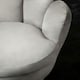 image 2 of Beauly Grey Velvet Accent Chair Grey