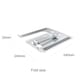 image 2 of Groov-e GVPC13SR Adjustable Laptop/Tablet Stand for Desk - Aluminium-Alloy