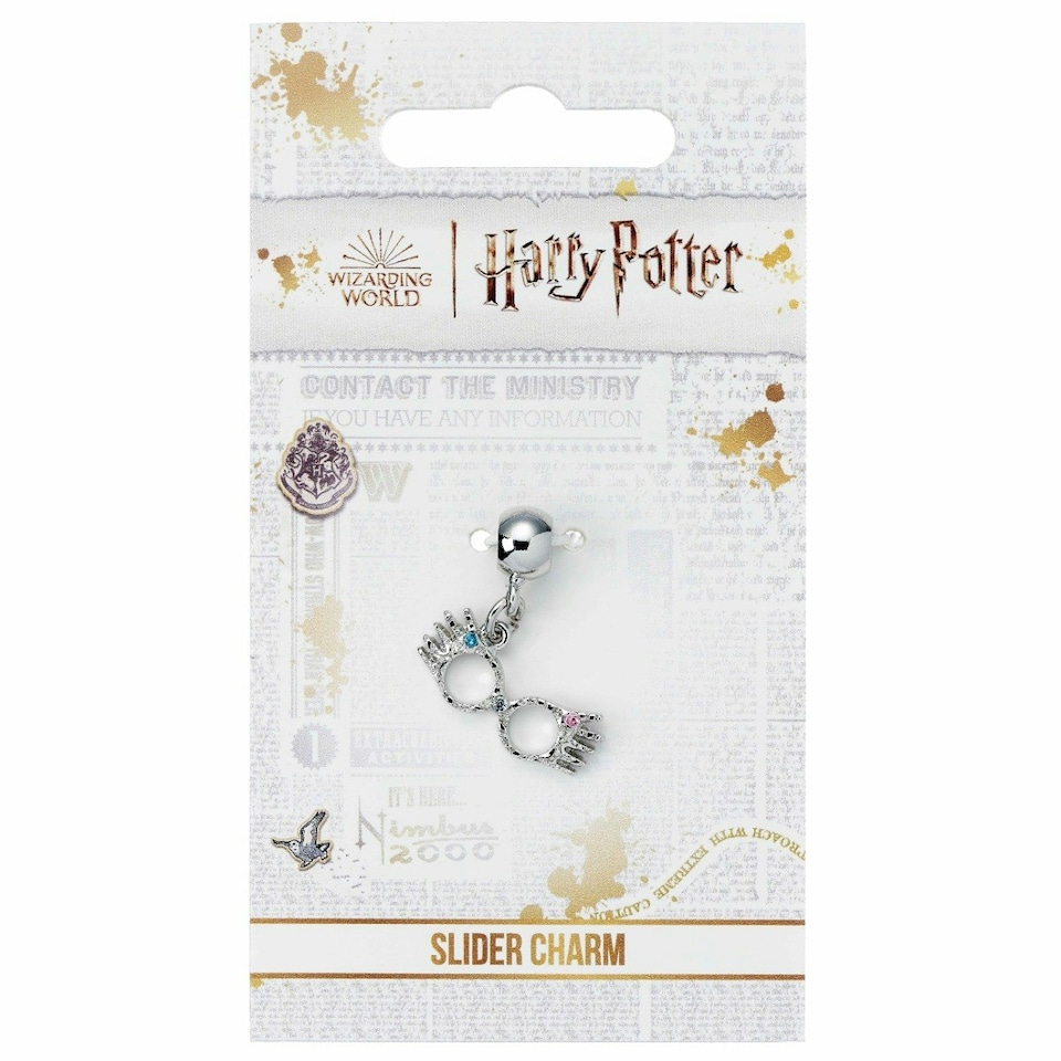 image 1 of Harry Potter Luna Lovegood Glasses Slider Charm HP000256
