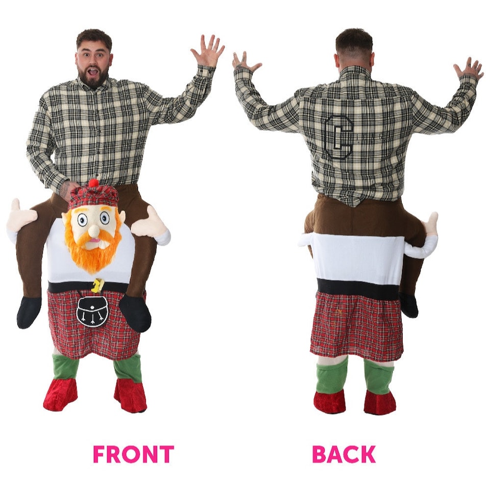 image 1 of Scottish Pick Me Up Costume | Multi | One Size