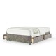 image 1 of Neptune Spring Silver Chenille 4 Drawer Divan Set King Size