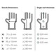 image 6 of Touchguard Clear Vinyl Powder Free Gloves - Box of 100x Clear | Large