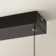 image 6 of ValueLights Infinity Black Double Twist Integrated LED Ceiling Light | Black