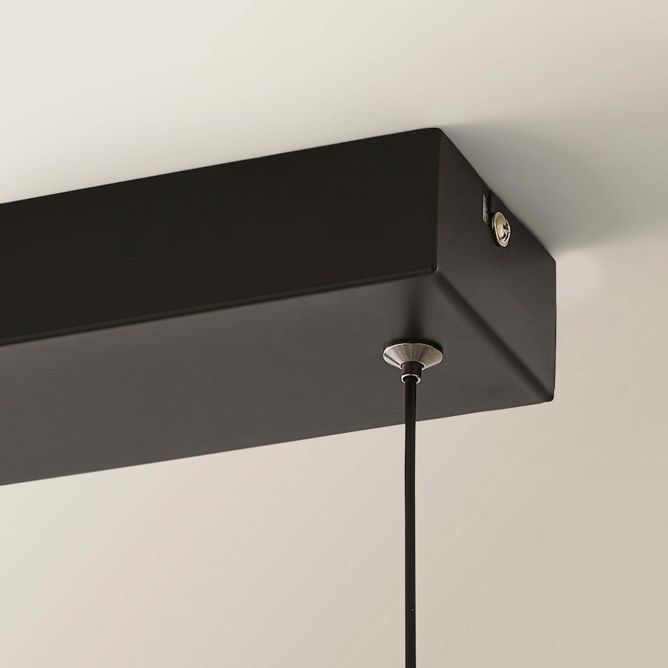 image 1 of ValueLights Infinity Black Double Twist Integrated LED Ceiling Light | Black