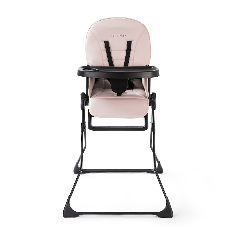 image 1 of Red Kite Feed Me Fold Highchair | White | Truffle | 1