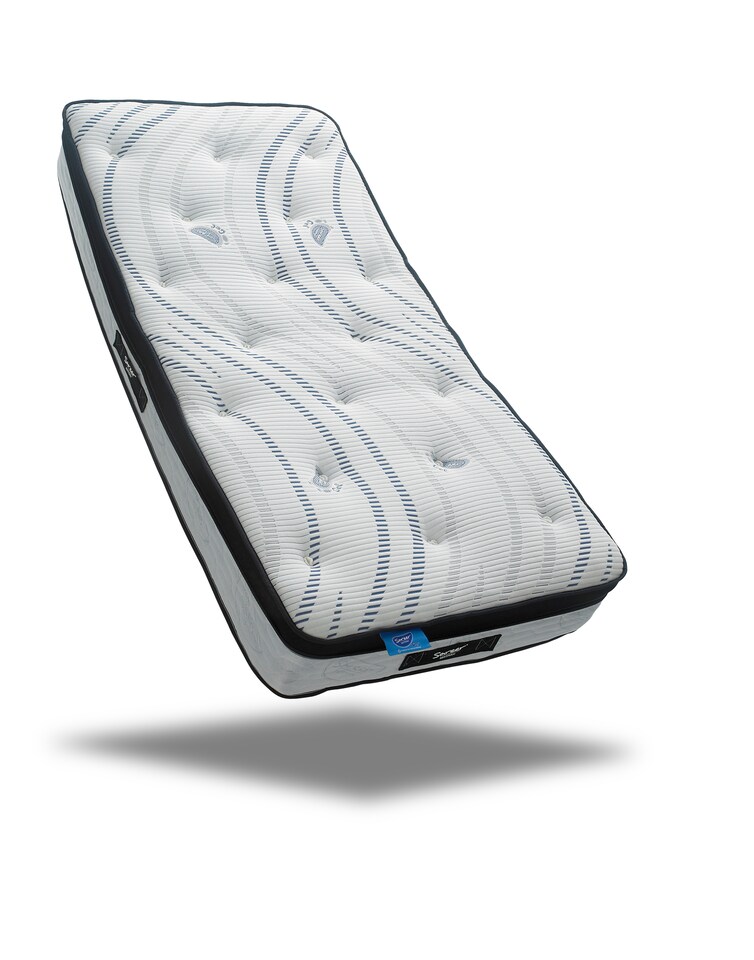 image 1 of Sareer Gel Coil Spring Mattress 4FT6 | White | Double