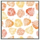 image 1 of Hand drawn boho spring pattern (Picutre Frame) Grey | L