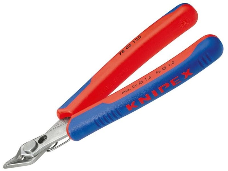 KNIPEX Electronic Super Knips Multi-Component Grip 125Mm