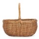 image 2 of Shopping Basket Large Deluxe Shopper Brown | Brown | One Size