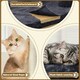 image 5 of Yaheetech 59 cm 2-Level Cat Tree with Condo Black