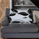 image 2 of Black & White Floral (Blanket)