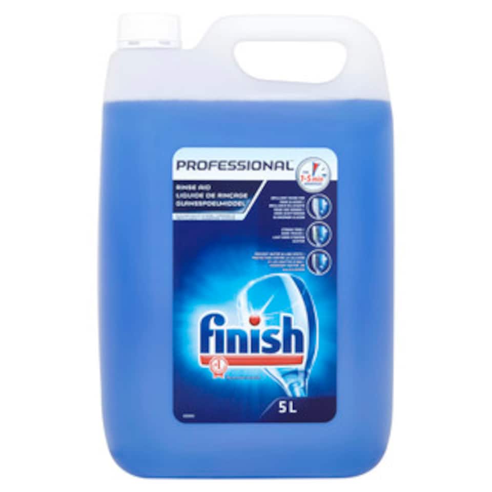 image 1 of 2x Quantum Professional by Finish Rinse Aid 5L
