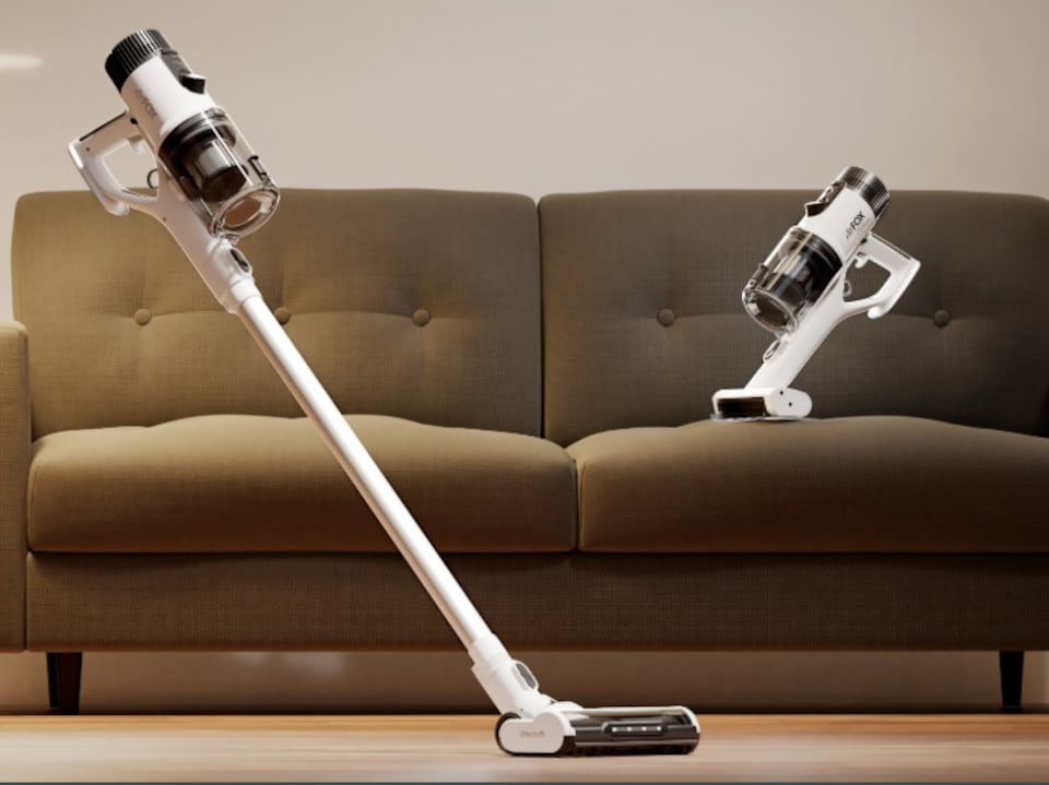 image 1 of Gtech AirFOX Cordless 2 in 1 Anti Hair Wrap Stick Vacuum + Spare Battery