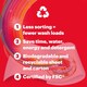 image 4 of Dylon Colour Catcher Max Protect Laundry Sheets Prevent Colour Run 40Sheets, 6 Pack | Red | 6 Pack | 6