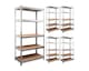 image 2 of Garage Shelving 90cm Wide & 180cm High Heavy Duty 5 Tier Multipurpose Metal Racking Unit  / Warehouse Shelving Storage
