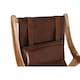 image 5 of Armchair Home ESPRIT Natural Dark brown Teak 68 x 86 x 86 cm N/A