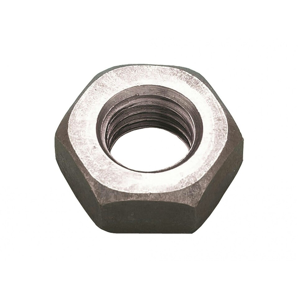 Metalmate Hexagon Full Nut, Zinc Plated - Zinc Plated - M5