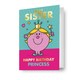 image 1 of Mr Men & Little Miss Sister Birthday Card