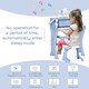 image 9 of HOMCOM 37 Key Keyboard Battery Piano Kids Microphone Stool Educational Game