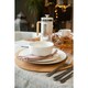 image 4 of Mikasa Dinner Set White Bone China 12 Piece