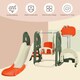 image 8 of COSTWAY Toddler Slide and Swing Set 6 in 1 Kids Climber