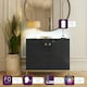 image 3 of Frank Olsen Lyra Tall sideboard Black | Midnight Onxy