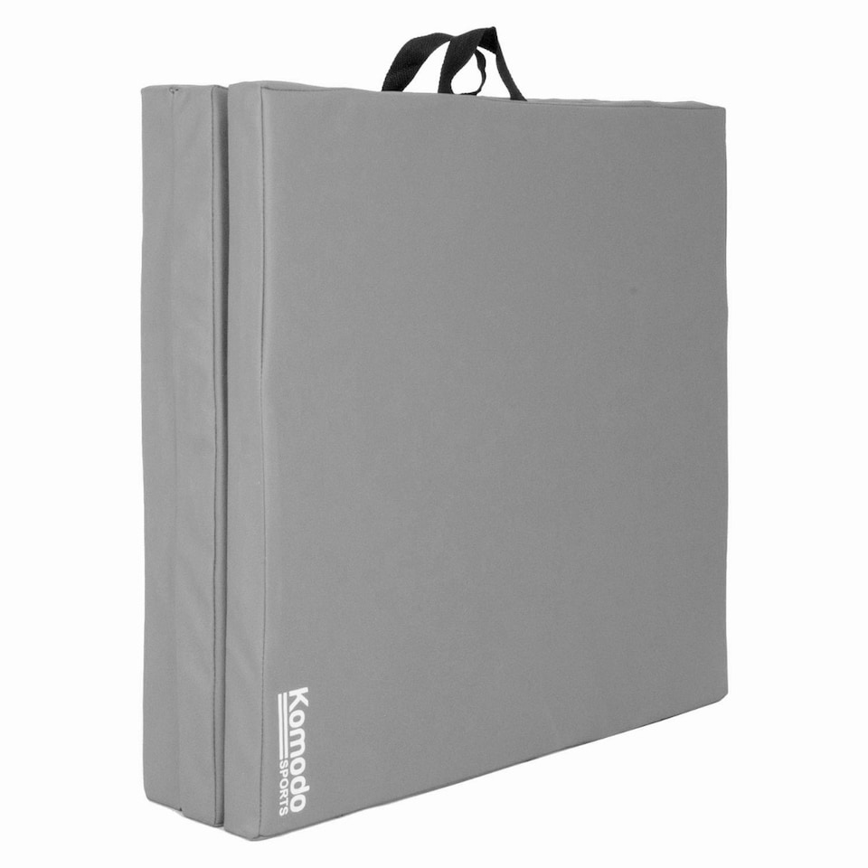 image 1 of Komodo Tri Folding Yoga Mat - Grey