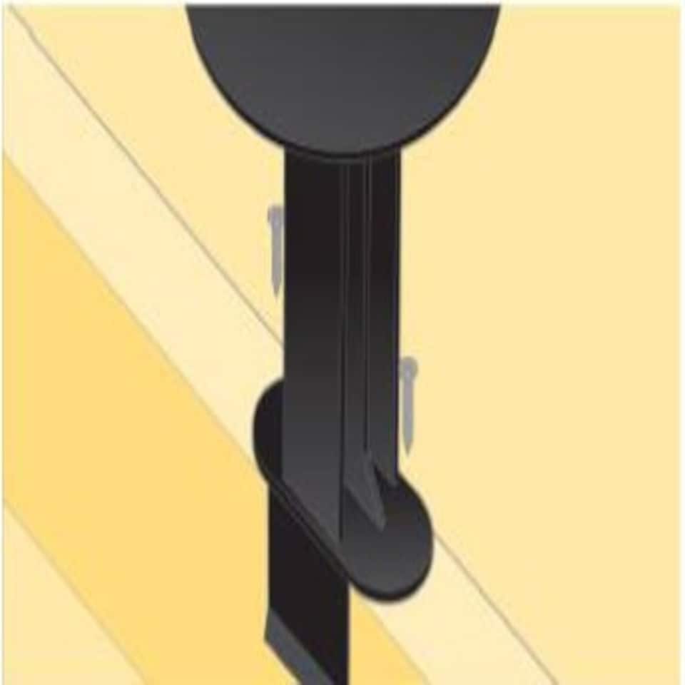 image 1 of Loft Storage Stilt - Box of 32 (3.6m² Space) Black