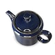 image 4 of Scandi Home 1L Frederiksberg Navy Blue Teapot with Stainless Steel Infuser