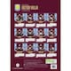 image 2 of Aston Villa FC 2026 A3 Wall Calendar | Red | Maroon/Blue | 1