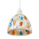 image 5 of Mother of Pearl Style Mosaic Glass Pendant Ceiling Lighting Shade