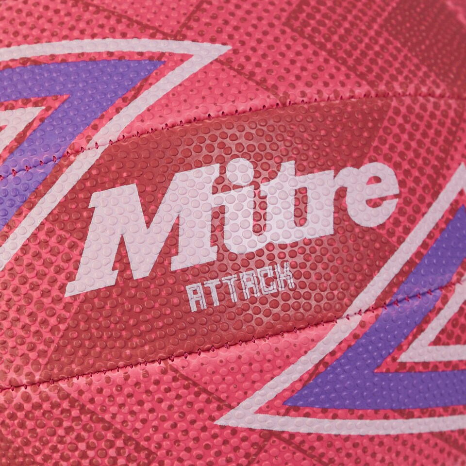 image 1 of Mitre Attack Netball | Popular Style | Interactive Design | Soft-Touch Netball