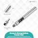 image 4 of 8mm Leather Hole Punch Cutter, Sharp Edge Hollow Hole Punch for DIY
