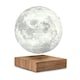 image 1 of Gingko Design Smart Moon Lamp Natural Walnut Wood