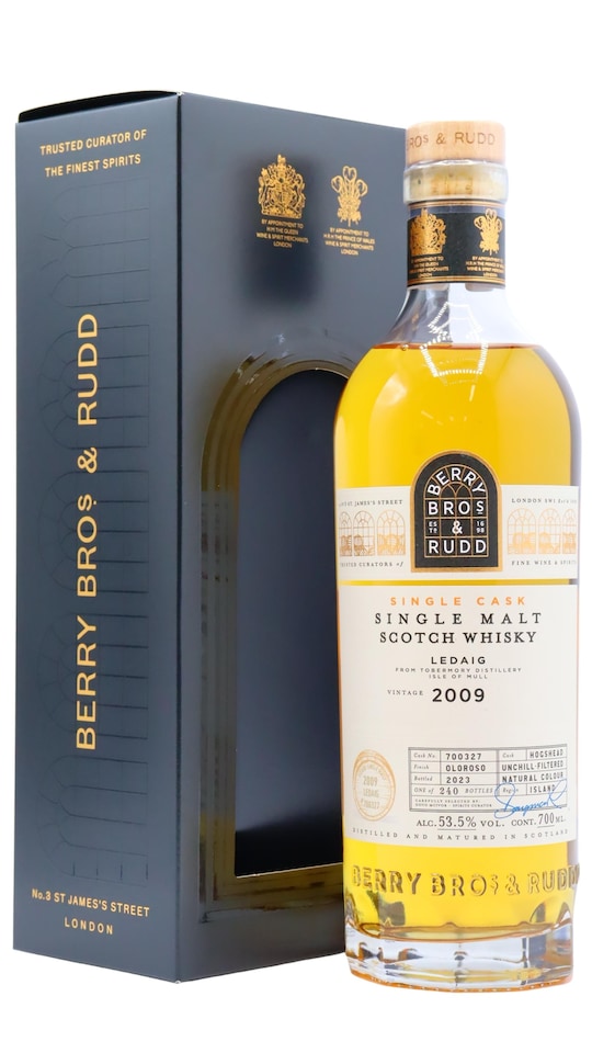 Ledaig - Berry Bros & Rudd - Single Cask No. 700327 2009 14 year old Whisky
