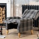 image 3 of Stanfield Recliner Armchair - Grey