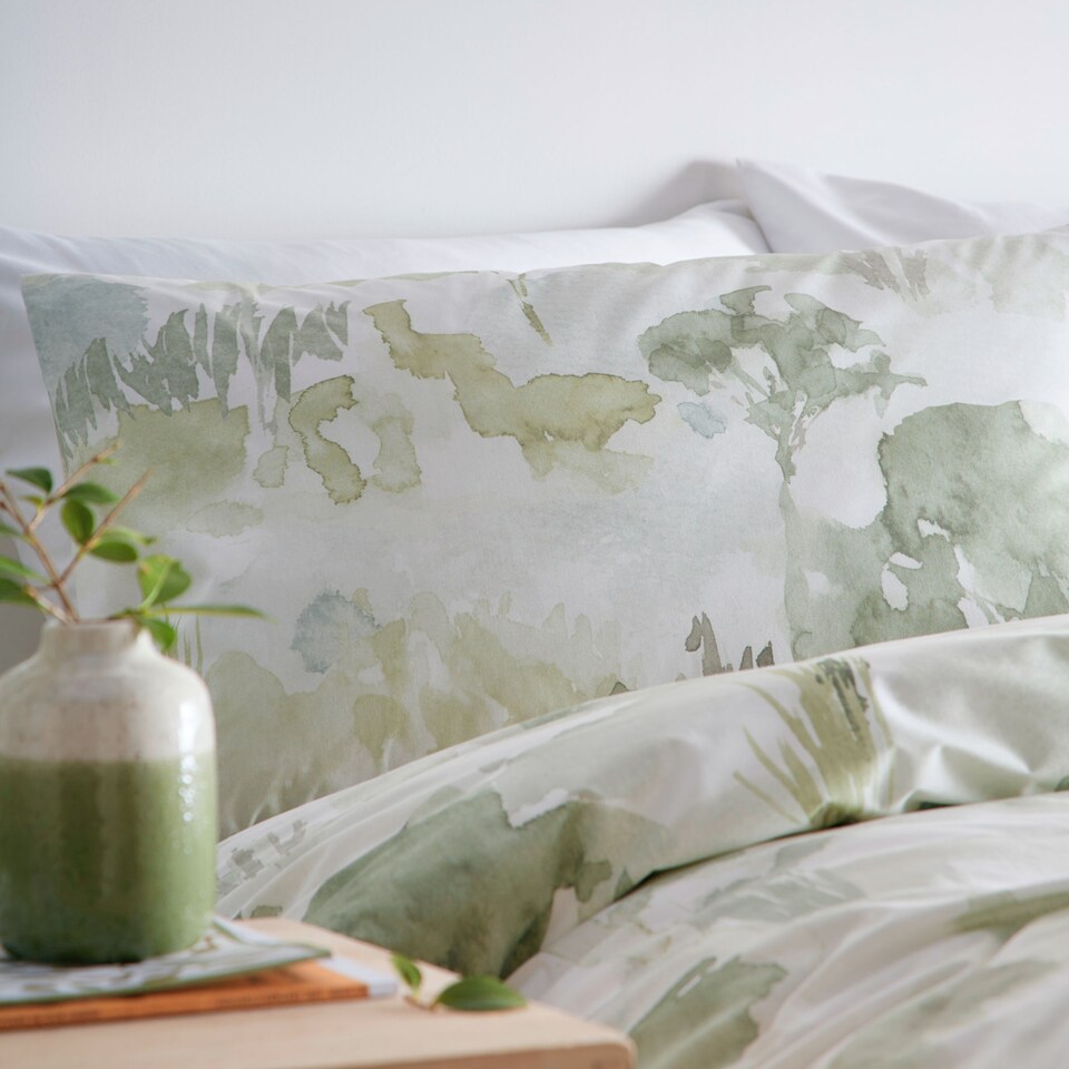 image 1 of Appletree Edale Duvet Cover Set Green
