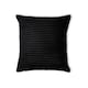 image 2 of BHS Luxury Ribbon Velvet Cushion, Black