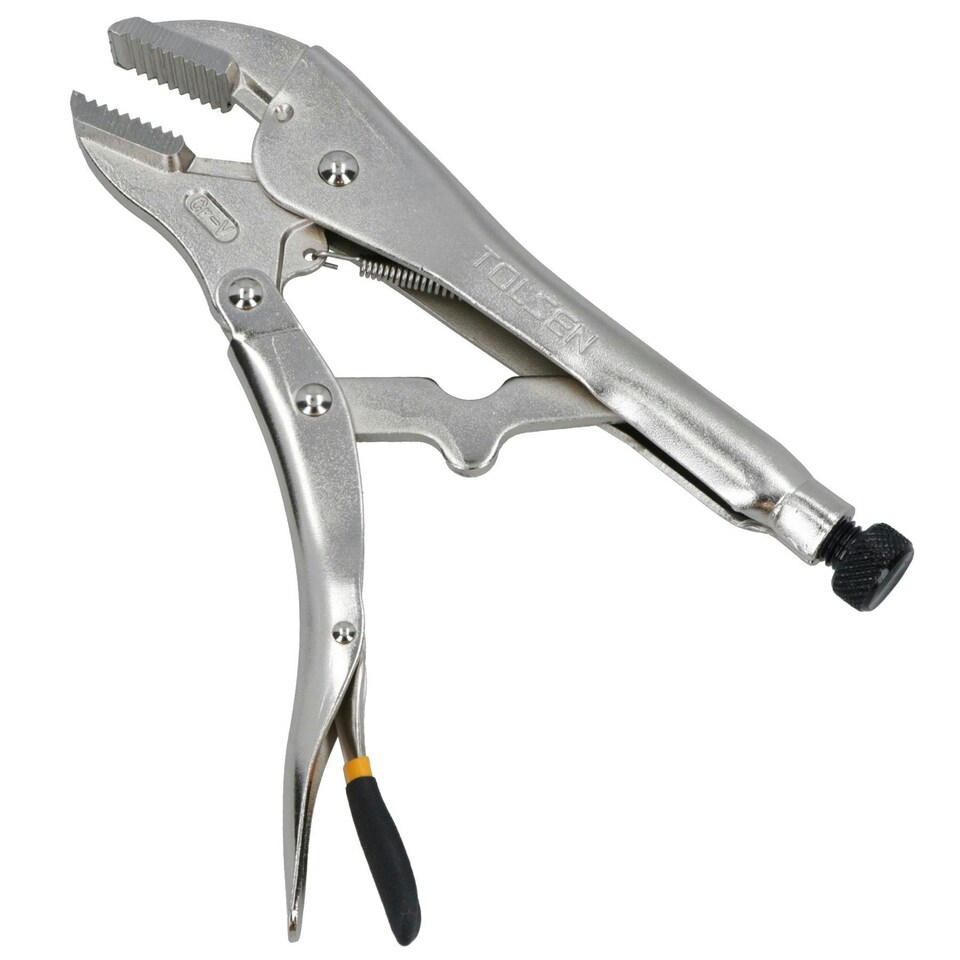 image 1 of Straight Jaw Locking Pliers 10" (250mm) Adjustable Mole Vice Grip Clamp