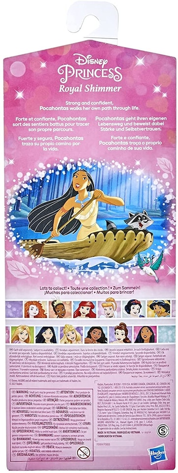 image 1 of Disney Princess - Feature Doll Royal Shimmer Pocahontas