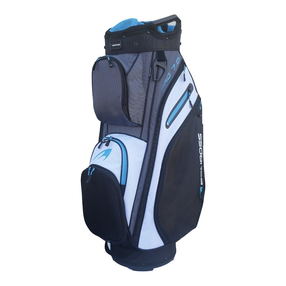 image 1 of Benross Pro 7.0 Golf Cart Bag - White/Grey/Blue