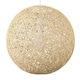image 1 of ValueLights Bjorn Small Rattan Wicker Cream Ceiling Pendant Shade | Cream
