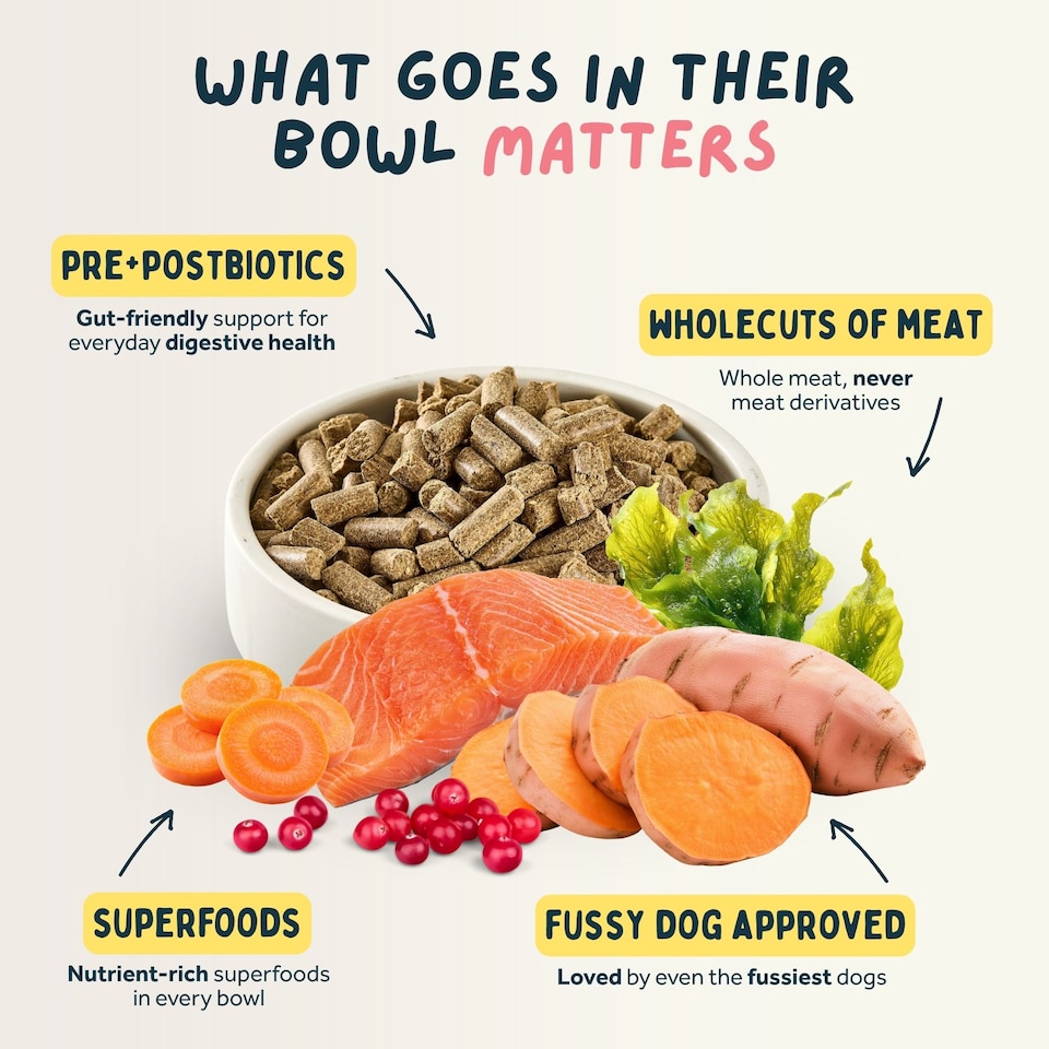 image 1 of Wilsons Cold Pressed Puppy Dog Food Natural Complete Nutrition for Growing Pups - 2kg bag
